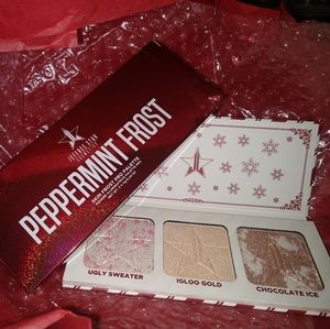 Jeffree star peppermint palette and bullet 80 obo
